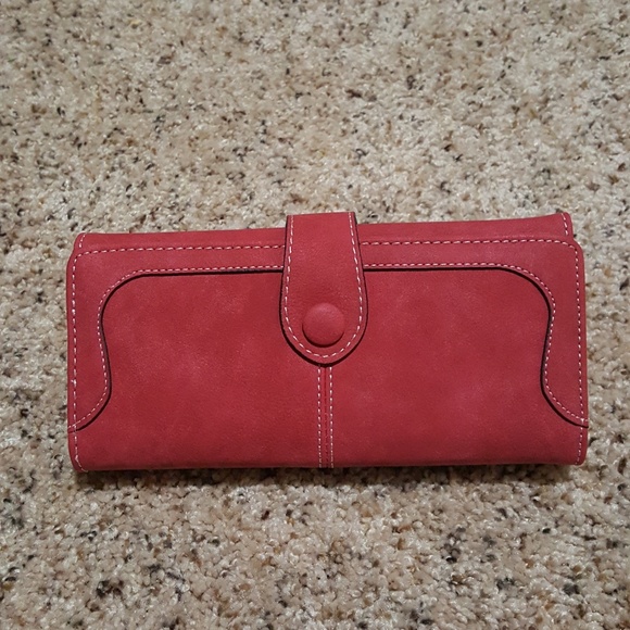 Macy's Handbags - NWOT Red Bifold Wallet